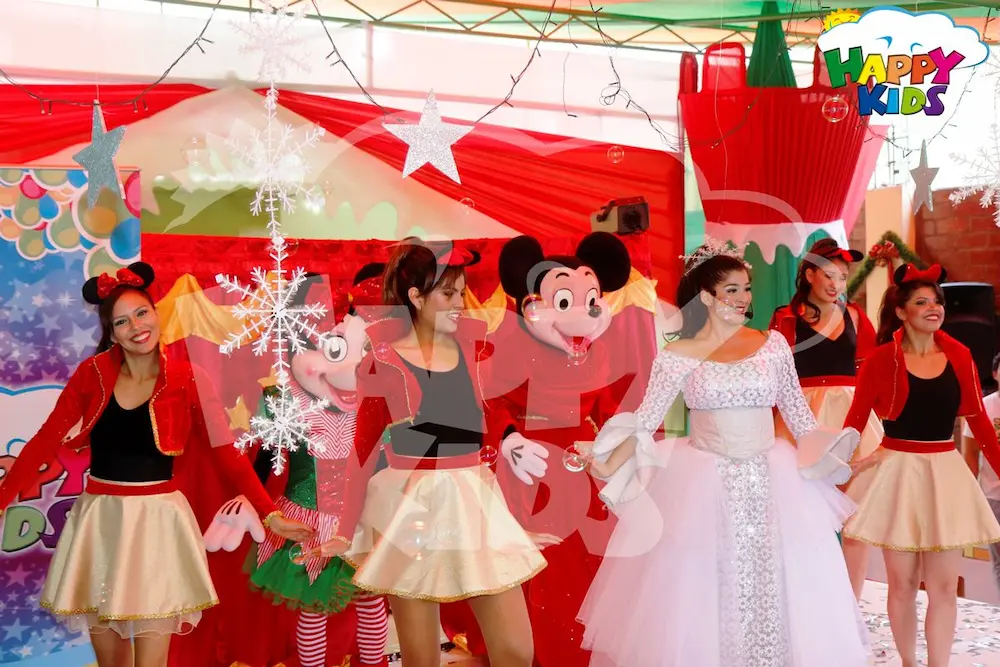 Show navideño en show happy kids