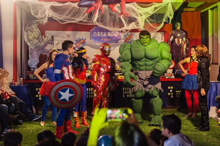 show de avengers