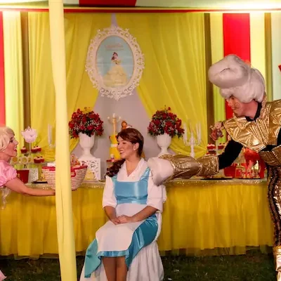 show de la bella y la bestia