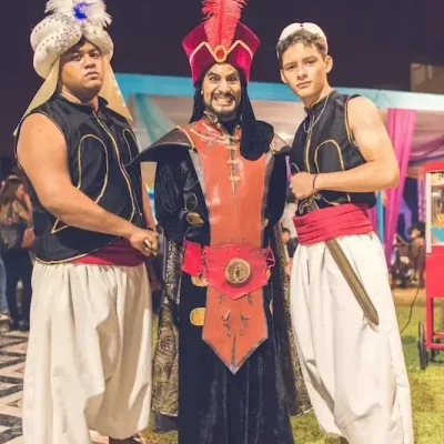 show de aladdín y jazmin