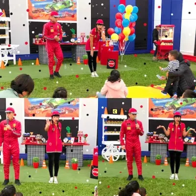 personajes en show infantil