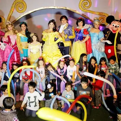 fotos con personajes del show infantil