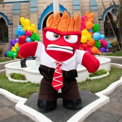 personaje de furia del show de intesamente
