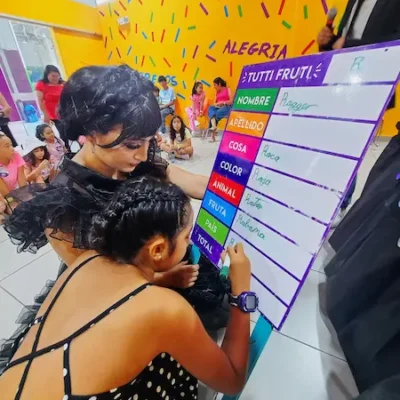 juegos en fiesta infantil