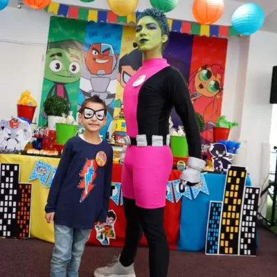 show de jovenes titanes show happy kids