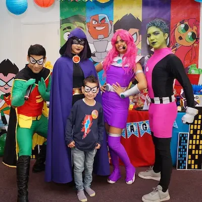 show de jovenes titanes