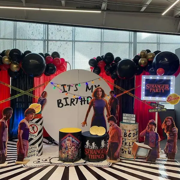Show infantil de stranger things decoracion fiesta