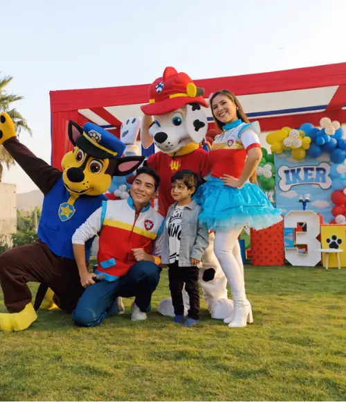 Show de Paw Patrol para cumpleaños