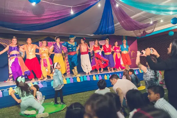 Alquiler de toldos infantiles para celebraciones al aire libre​
