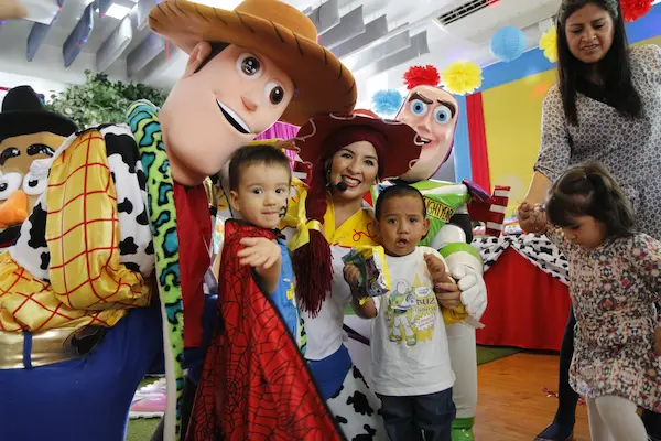 Cómo es nuestro show de Toy Story para cumpleaños