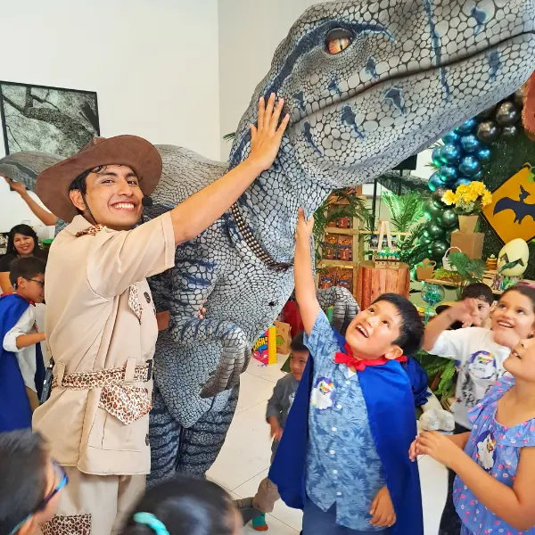 Galería del mejor show de dinosaurios para fiestas infantiles​
