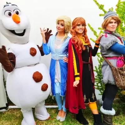 Mira cómo se vive una celebración inspirada en Frozen​