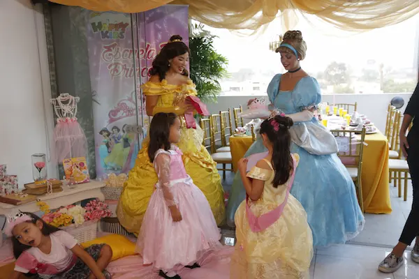 Show de princesas para cumpleaños infantiles​