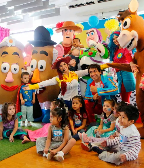 galería del show de toy story para fiestas infantiles