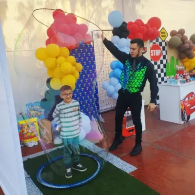 show de burbujas show happy kids Lima