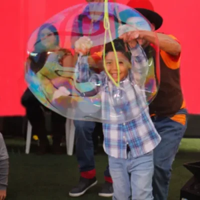 show de burbujas show happy kids Lima