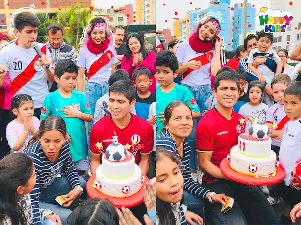 show de fútbol para cumpleaños