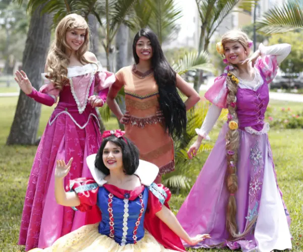 show de princesas Disney para fiestas infantiles en Lima