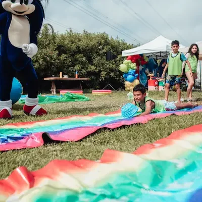Juegos dinámicos con agua
