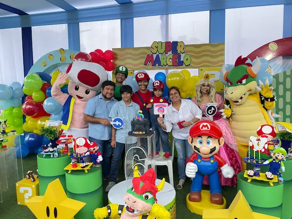 Show de Mario Bros en Lima para todo tipo de celebraciones