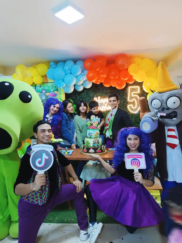 Así está armado el show de Plantas Vs. Zombies