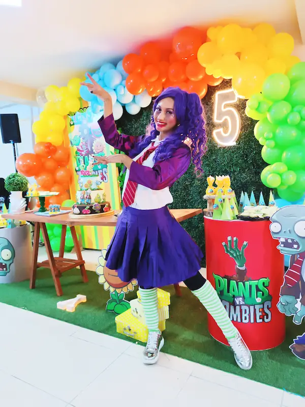 Así está armado el show de Plantas Vs. Zombies