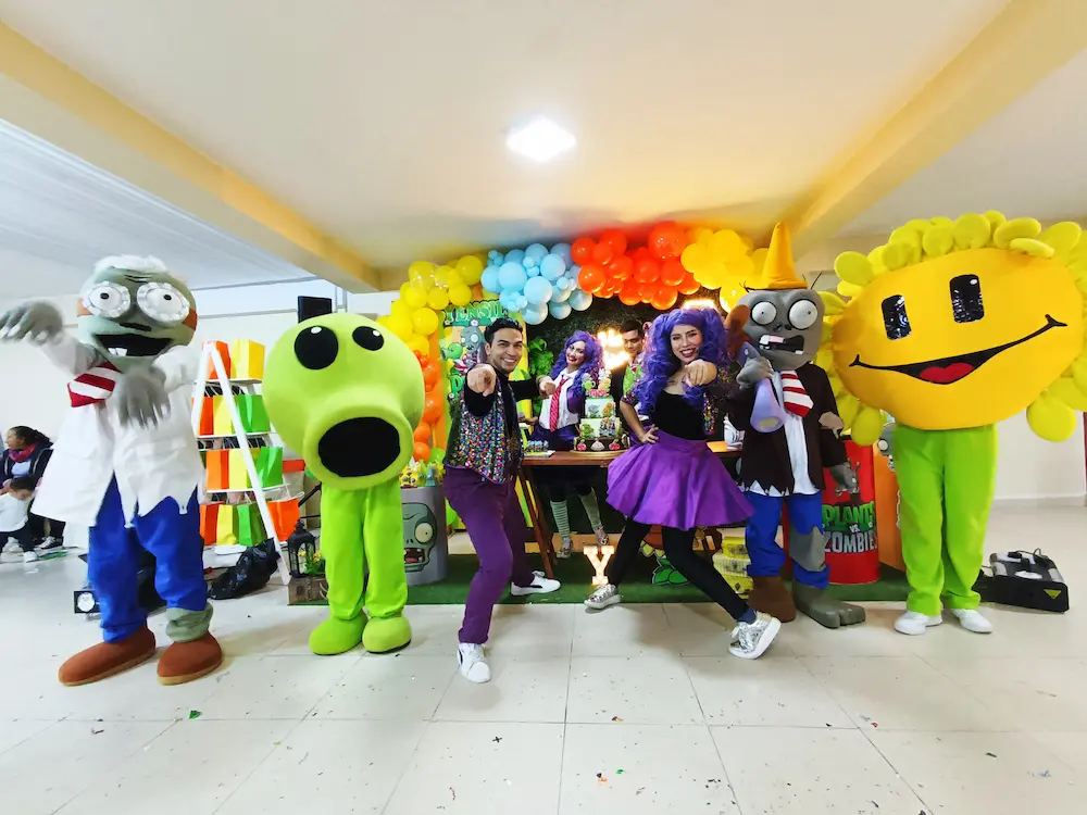 El show de Plantas Vs. Zombies en Lima, Perú