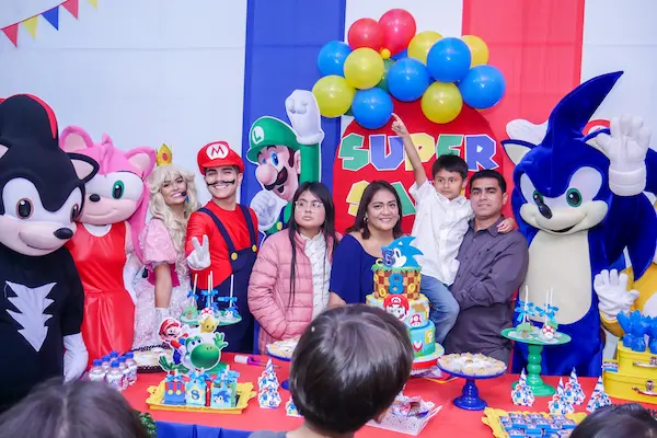 Un show de sonic, un equipo entrenado para que todo salga bien