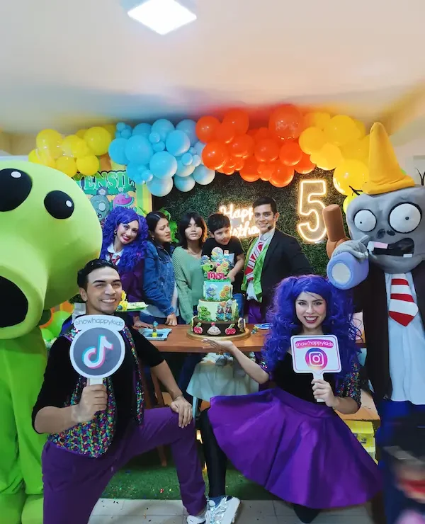 Así está armado el show de Plantas Vs. Zombies