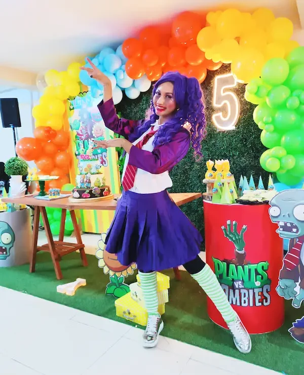 Así está armado el show de Plantas Vs. Zombies