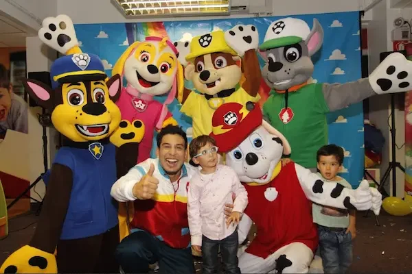 Qué incluye nuestro show de Paw Patrol