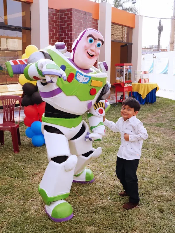 show de Toy Story para cumpleaños