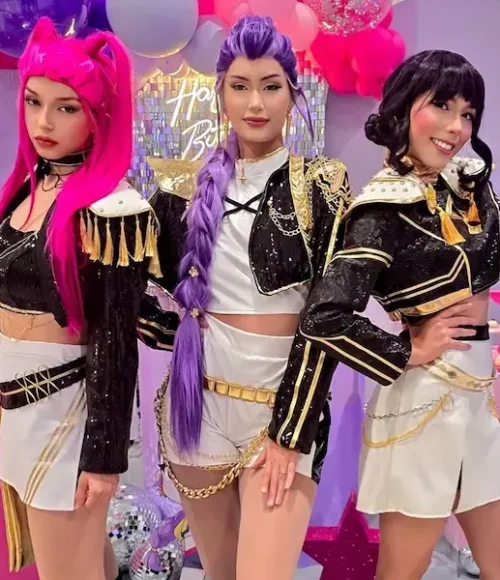 show infantil de las Guerreras K-Pop en Lima Perú