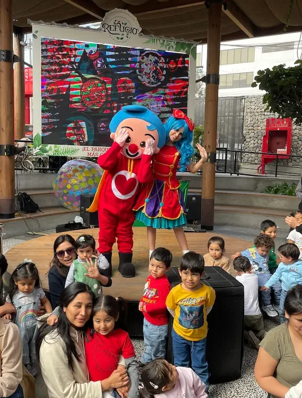 show por el día del niño